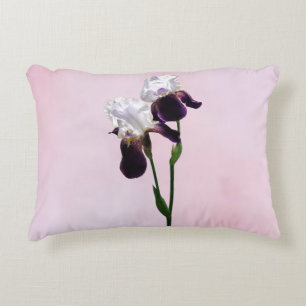 Irises in Love Decorative Cushion