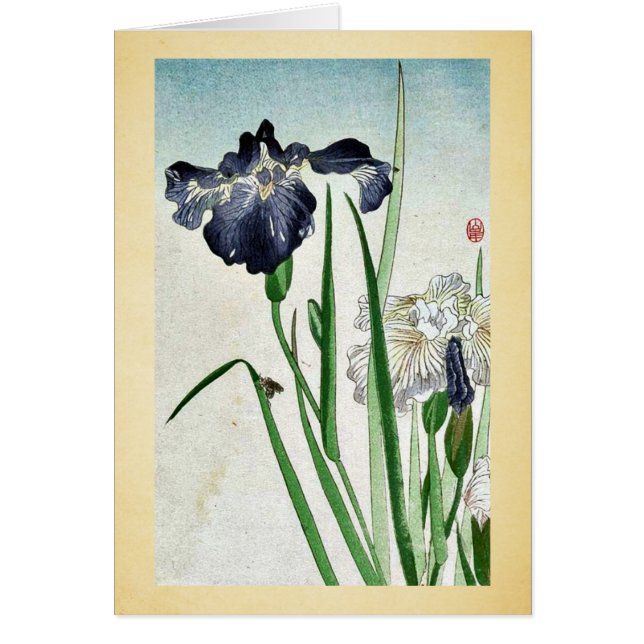 Irises Ukiyoe (Front)