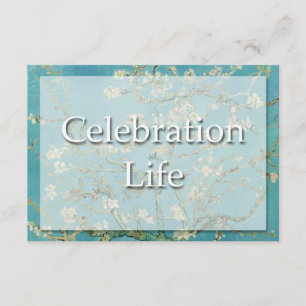 Irises Van Gogh 4 Celebration Funeral Announcement