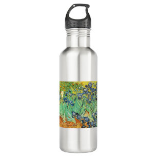 Irises - Van Gogh - c1889 710 Ml Water Bottle