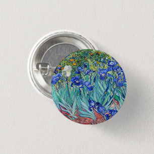 Irises Vincent van Gogh 3 Cm Round Badge