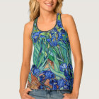 Irises Vincent van Gogh Blue Flower Field Art