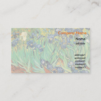 Irises, Vincent van Gogh Business Card