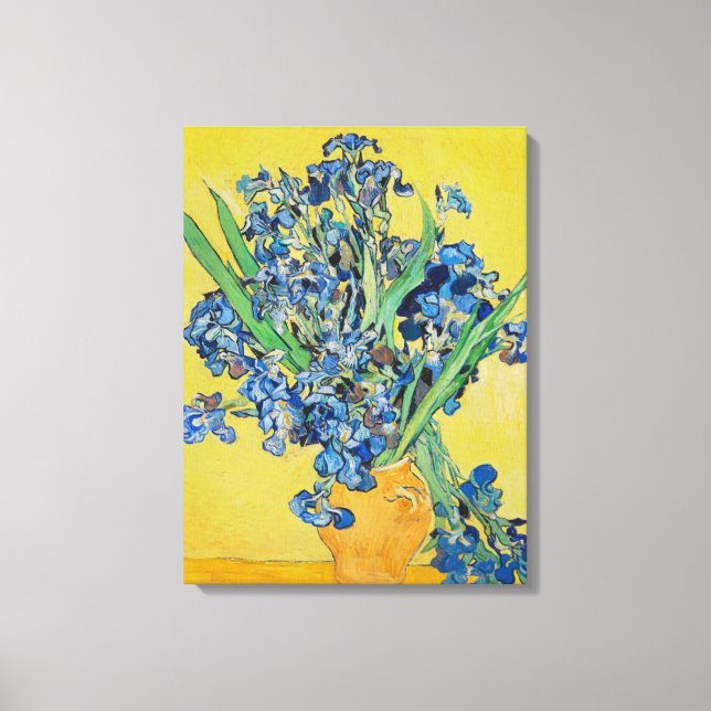 Irises  Vincent van Gogh  Canvas Print (Front)