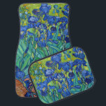 Irises, Vincent van Gogh Car Mat<br><div class="desc">Vincent Willem van Gogh (30 March 1853 – 29 July 1890) was a Dutch post-impressionist painter who is among the most famous and influential figures in the history of Western art. In just over a decade, he created about 2, 100 artworks, including around 860 oil paintings, most of which date...</div>