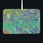 Irises Vincent Van Gogh Classical Art Print Car Air Freshener<br><div class="desc">This car air freshener features the 1889 painting 'Irises' by Vincent Van Gogh. There are several scents,  make sure to choose your favourite! For more fresheners and a wide range of other products,  please visit our store.</div>