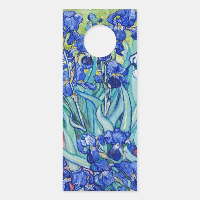 Irises  Vincent van Gogh    Door Hanger (Front)