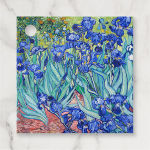 Irises Vincent van Gogh Favour Tags