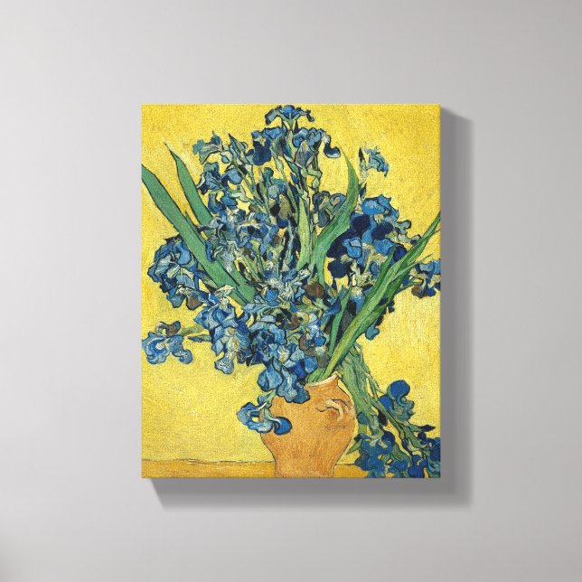 Irises - Vincent van Gogh Fine Art Canvas Print (Front)