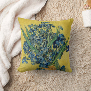 Irises - Vincent van Gogh Fine Art  Cushion