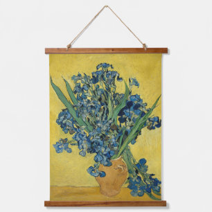 Irises - Vincent van Gogh Fine Art Hanging Tapestry