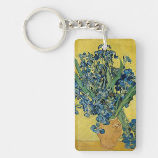 Irises - Vincent van Gogh Fine Art Key Ring