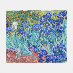 Irises  Vincent van Gogh  Fleece Blanket