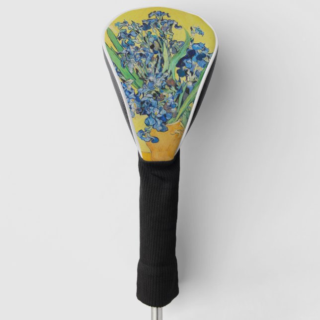 Irises  Vincent van Gogh  Golf Head Cover (Front)
