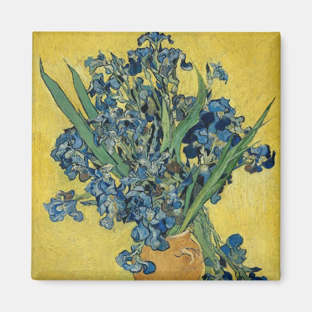 Irises-Vincent van Gogh Magnet (Front)