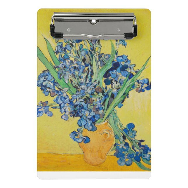Irises  Vincent van Gogh       Mini Clipboard (Front)