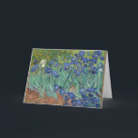 Irises, Vincent Van Gogh, Notecards<br><div class="desc">Irises by Vincent Van Gogh - a celebration of the Masters of Art</div>