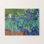 Irises Vincent van Gogh Painting Puzzle<br><div class="desc">Vincent van Gogh (Dutch, 1853 - 1890) Irises, 1889, Oil on canvas Unframed: 74.3 x 94.3 cm (29 1/4 x 37 1/8 in.) Framed: 94.9 x 114.9 x 11.4 cm (37 3/8 x 45 1/4 x 4 1/2 in.) The J. Paul Getty Museum, Los Angeles. Digital image courtesy of the...</div>