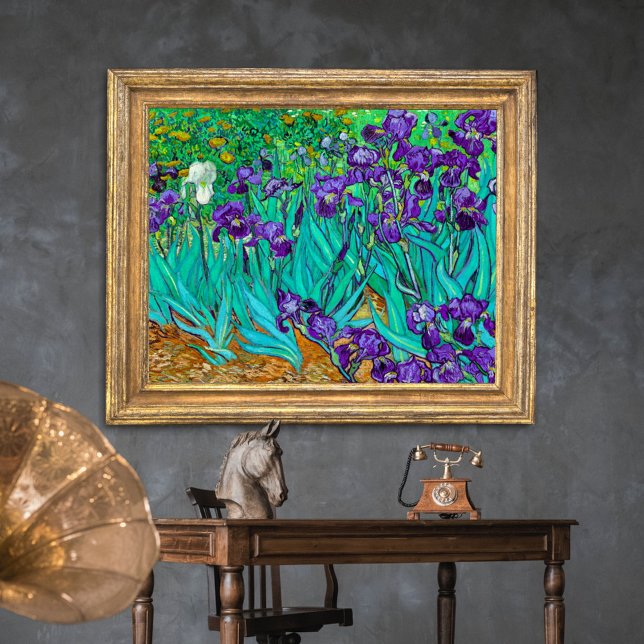 Irises, Vincent van Gogh Poster (Creator Uploaded)