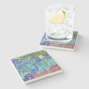 Irises Vincent van Gogh Stone Coaster