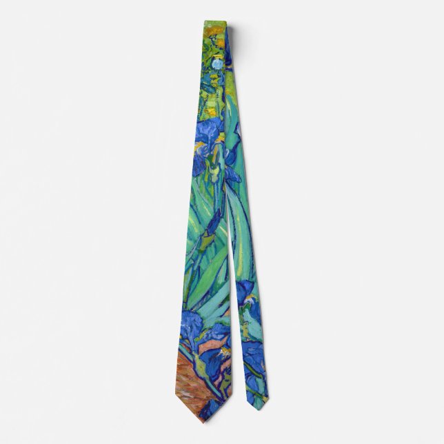 Irises, Vincent van Gogh Tie (Front)