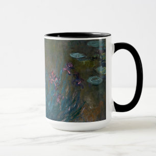 Irises & Water Lilies Mug