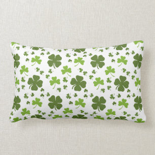 Irish 4 Leaf Clover Pillow