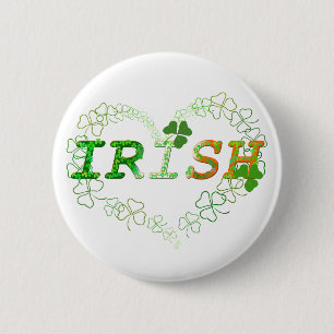 Irish 6 Cm Round Badge