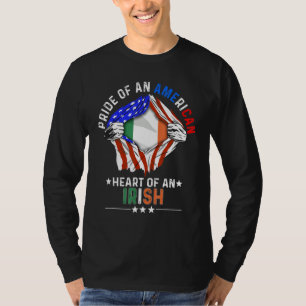 Irish American America Pride Foreign Country Irela T-Shirt