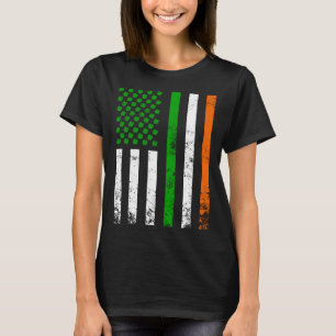 Irish American Flag Ireland Flag St Patrick s Day T-Shirt
