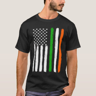 Irish American Flag Ireland Flag ST PATRICK'S DAY  T-Shirt