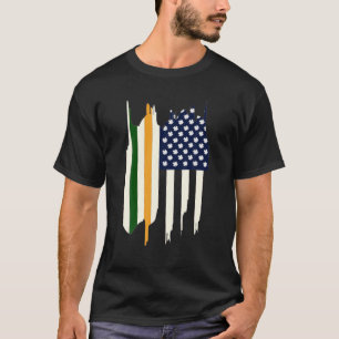 Irish American Flag Ireland Flag St Patrick's Day T-Shirt