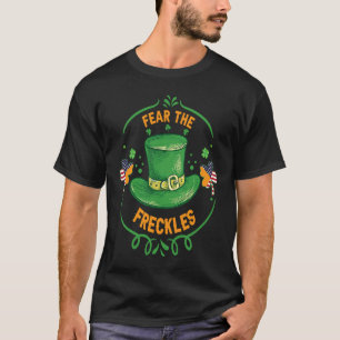 Irish American Flag Ireland St Patrick's Day Shamr T-Shirt