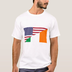 Irish American Flag Men's T-Shirt