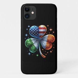 Irish American Flag ST PATRICKS DAY Case-Mate iPhone Case