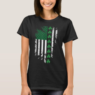 Irish American Flag St. Patrick's Day T-Shirt