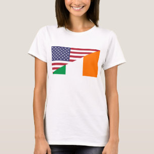 Irish American Flag Women's T-Shirt