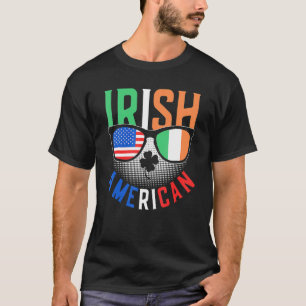 Irish American Ireland Family Roots Us Usa America T-Shirt
