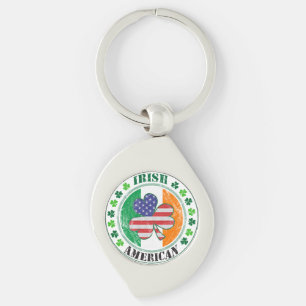Irish American Key Ring