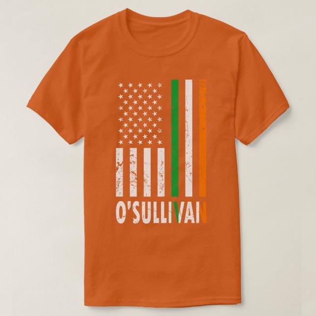 Irish American OSullivan T-Shirt (Design Front)