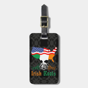 Irish American Roots Baggage Tag