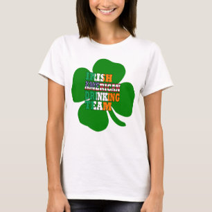 Irish American St Patricks day drinking team T-Shirt