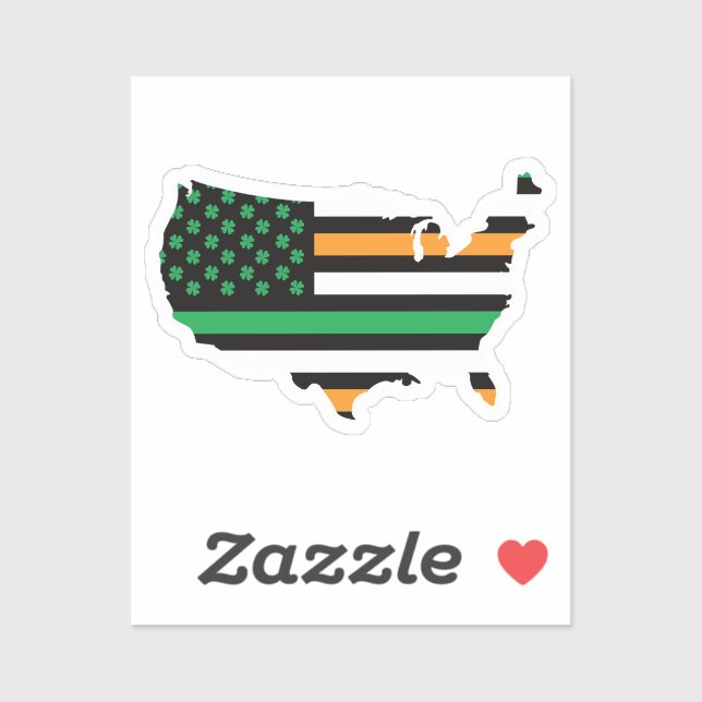 Irish-American USA US United States Ireland (Sheet)