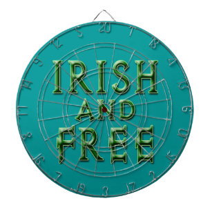 IRISH and FREE for St. Patrick's Day Dartboard