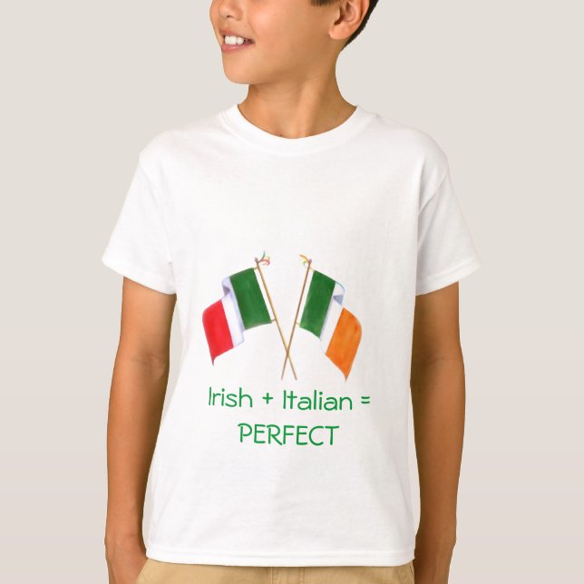Irish and Italian T-Shirt (Front)