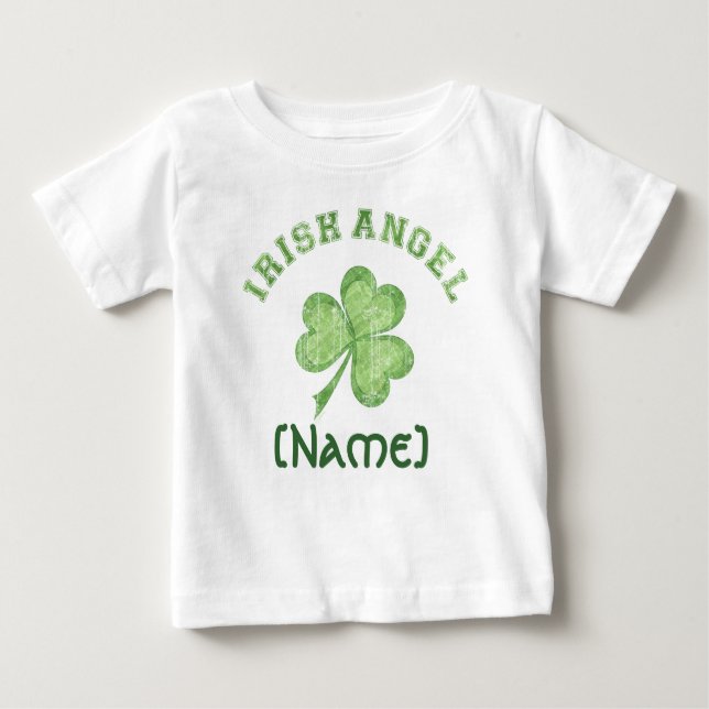 Irish Angel Baby T-Shirt (Front)
