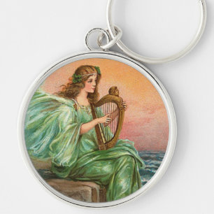 Irish Angel Keychain