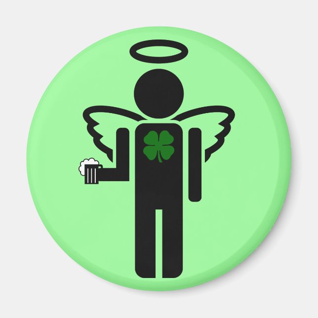 irish angel. magnet (Front)