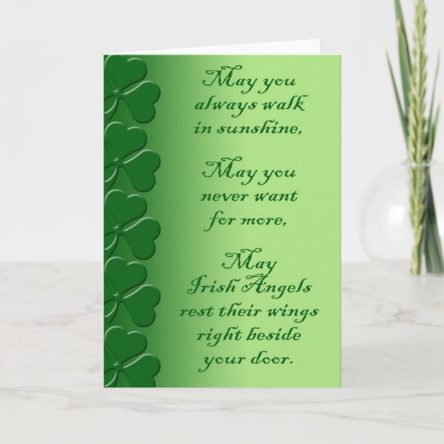 Irish Angels Card (Front)