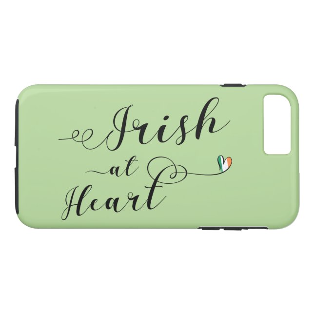 Irish At Heart Cell Phone Case (Back (Horizontal))